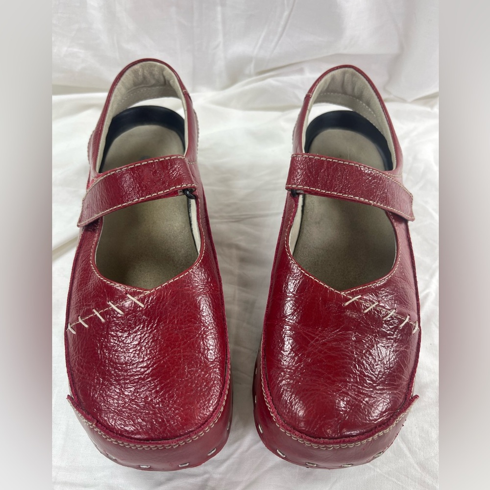 ⭐️Wolky Leather Strap Cloggy Mary Jane - 40, US9